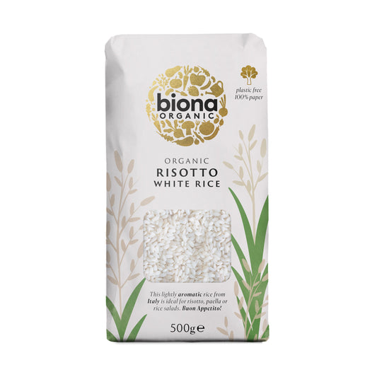 Biona Organic Risotto White Rice (500g)