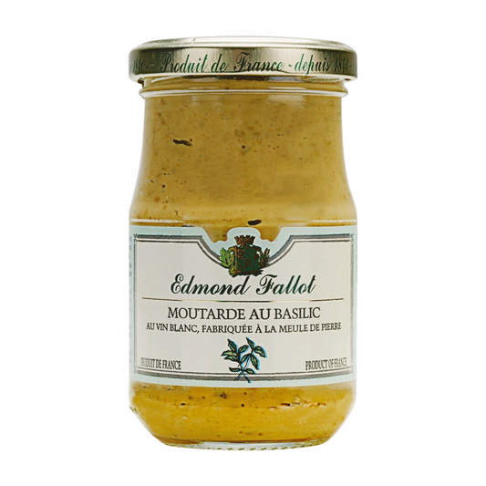 Edmond Fallot Dijon Mustard with Basil (205g)