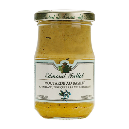 Edmond Fallot Dijon Mustard with Basil (205g)