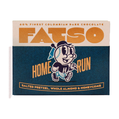 Fatso 'Home Run' Pretzel, Almond & Honeycomb (40g)