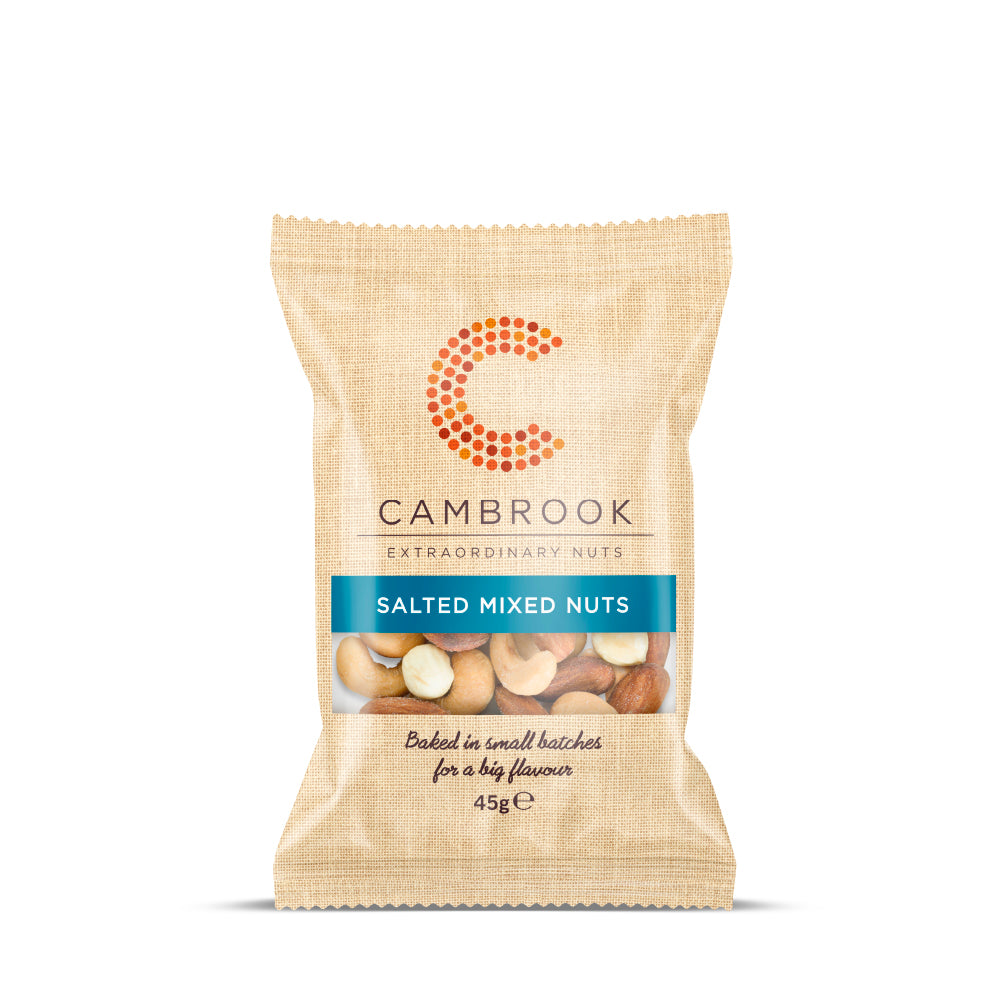 Cambrook Baked & Salted Mixed Nuts (45g)
