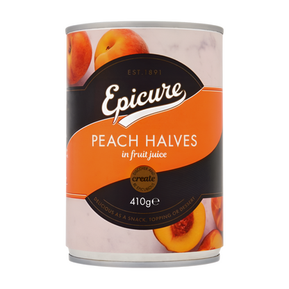 Epicure Peach Halves in Fruit Juice (410g)