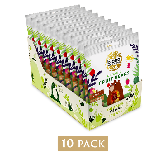 Biona Organic Mini Fruit Bears 10 x 75g (750g)