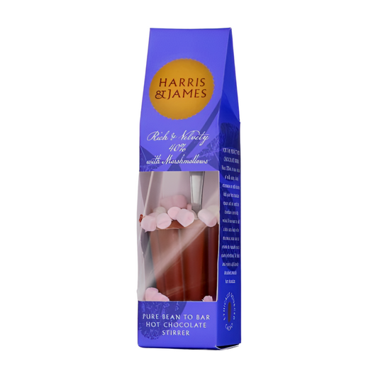 Harris & James Milk Hot Chocolate Stirrer with Marshmallows (45g)