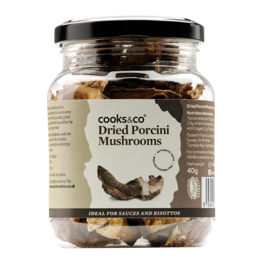 Cooks & Co Dried Porcini Mushrooms (40g)