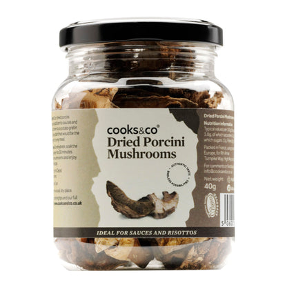Cooks & Co Dried Porcini Mushrooms (40g)