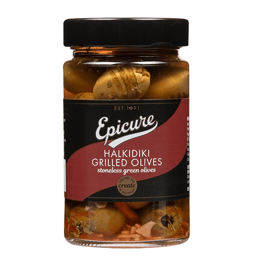 Epicure Grilled Stoneless Halkidiki Olives (290g)