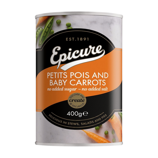 Epicure Petits Pois & Baby Carrots (400g)
