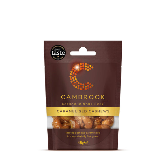 Cambrook Caramelised Cashews (45g)