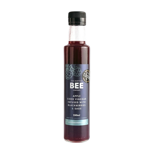 The Scottish Bee Company ACV Infused with Blackberries & Sage (250ml)