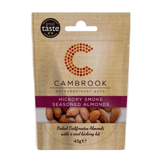 Cambrook Hickory Smoke Seasoned Almonds (45g)