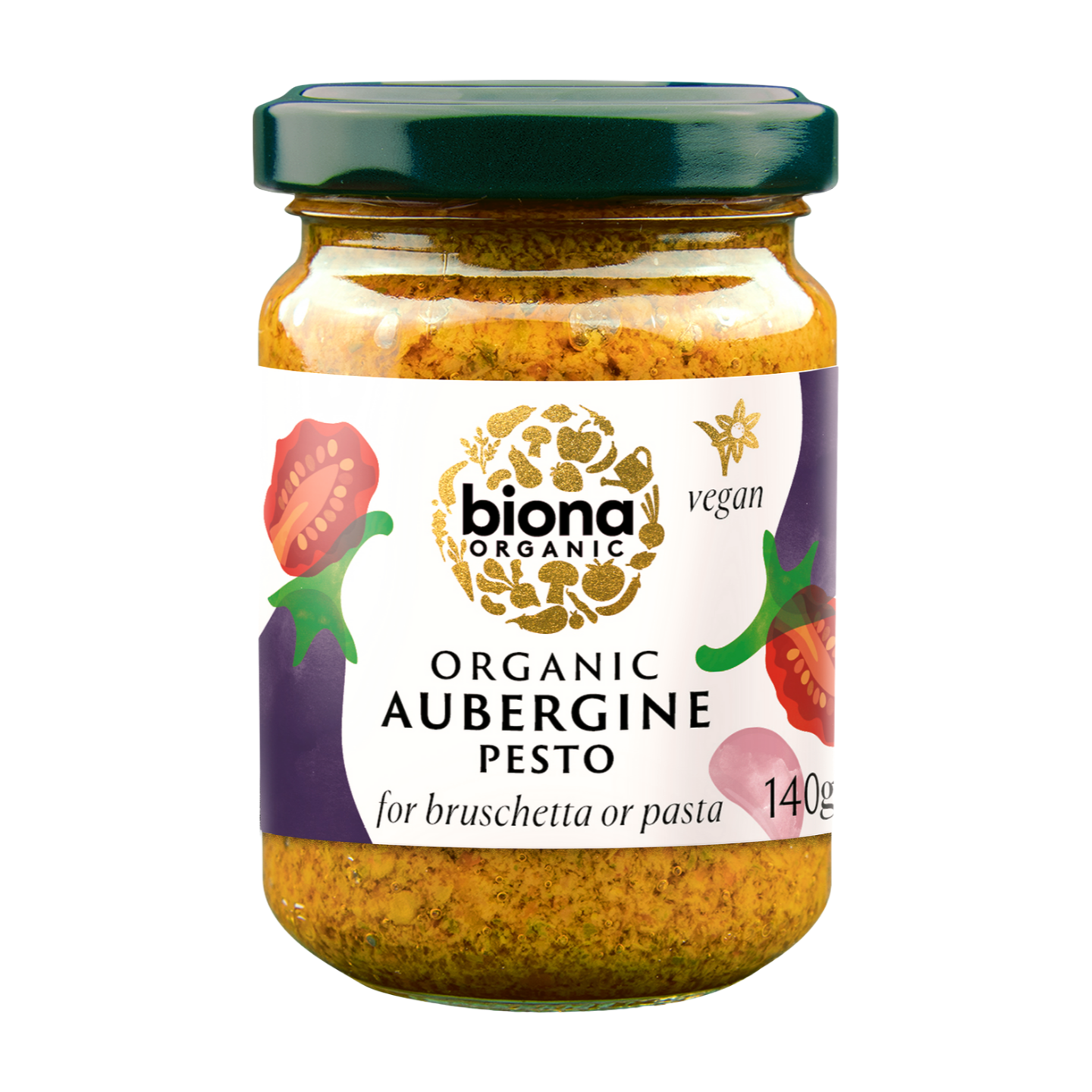 Biona Organic Aubergine Pesto (140g)