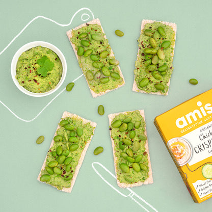 Amisa Organic Gluten Free Chickpea Crispbread (100g)