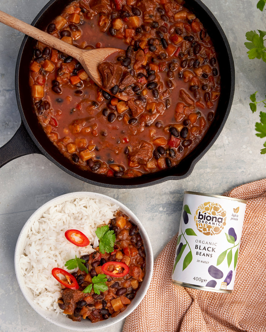 Biona Organic Black Beans (400g)