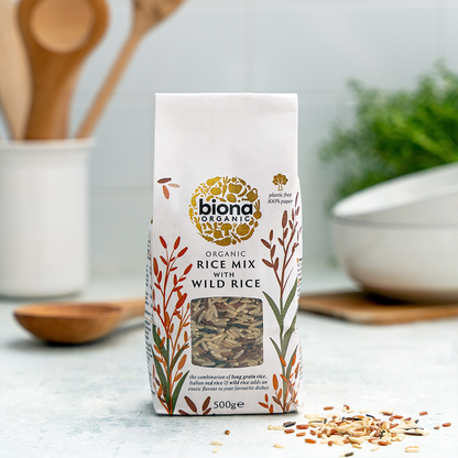 Biona Organic Rice Mix with Wild Rice (500g)