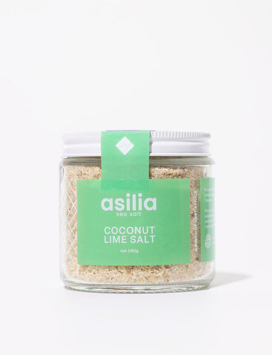 Asilia Sea Salt Coconut Lime Salt (140g)