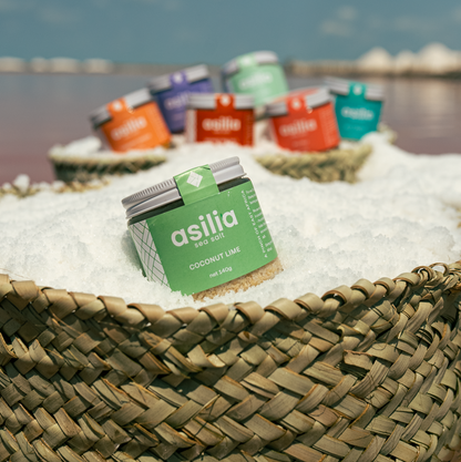 Asilia Sea Salt Coconut Lime Salt (140g)