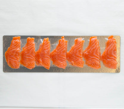 London Cured Smoked Salmon Hand-Sliced 400g (D-Cut)