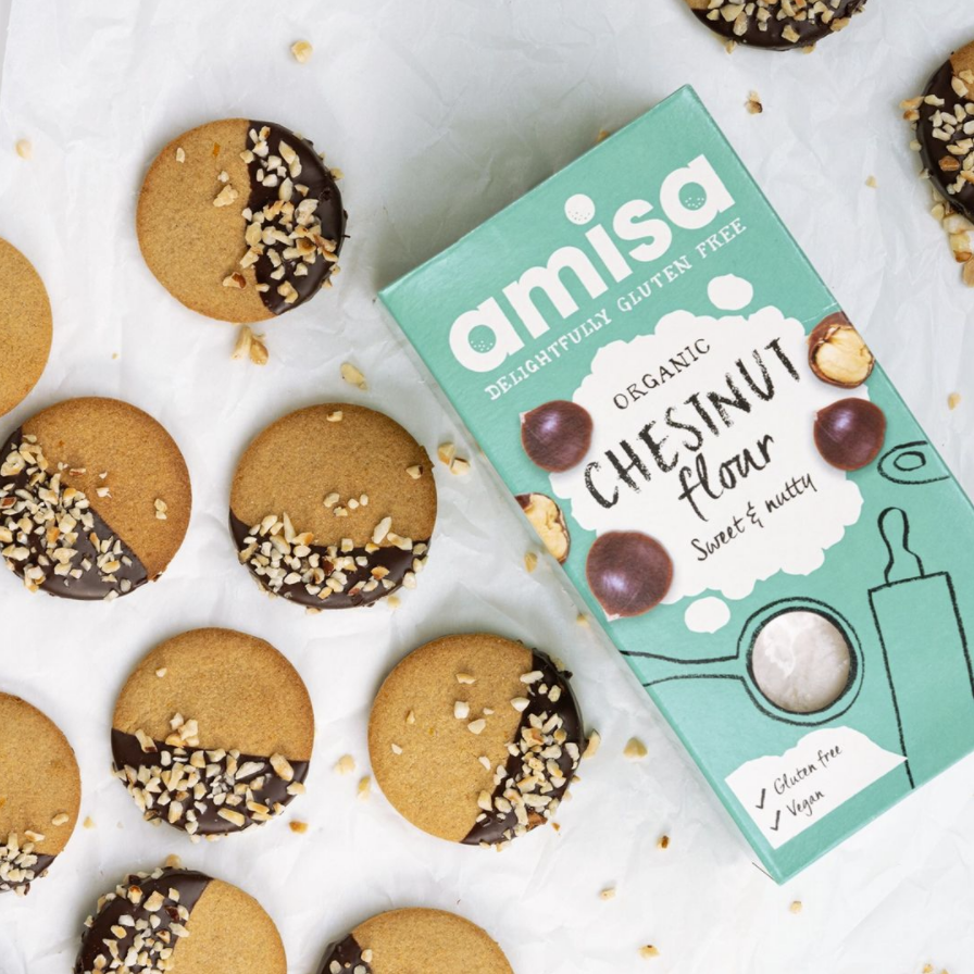 Amisa Organic Chestnut Flour (350g)