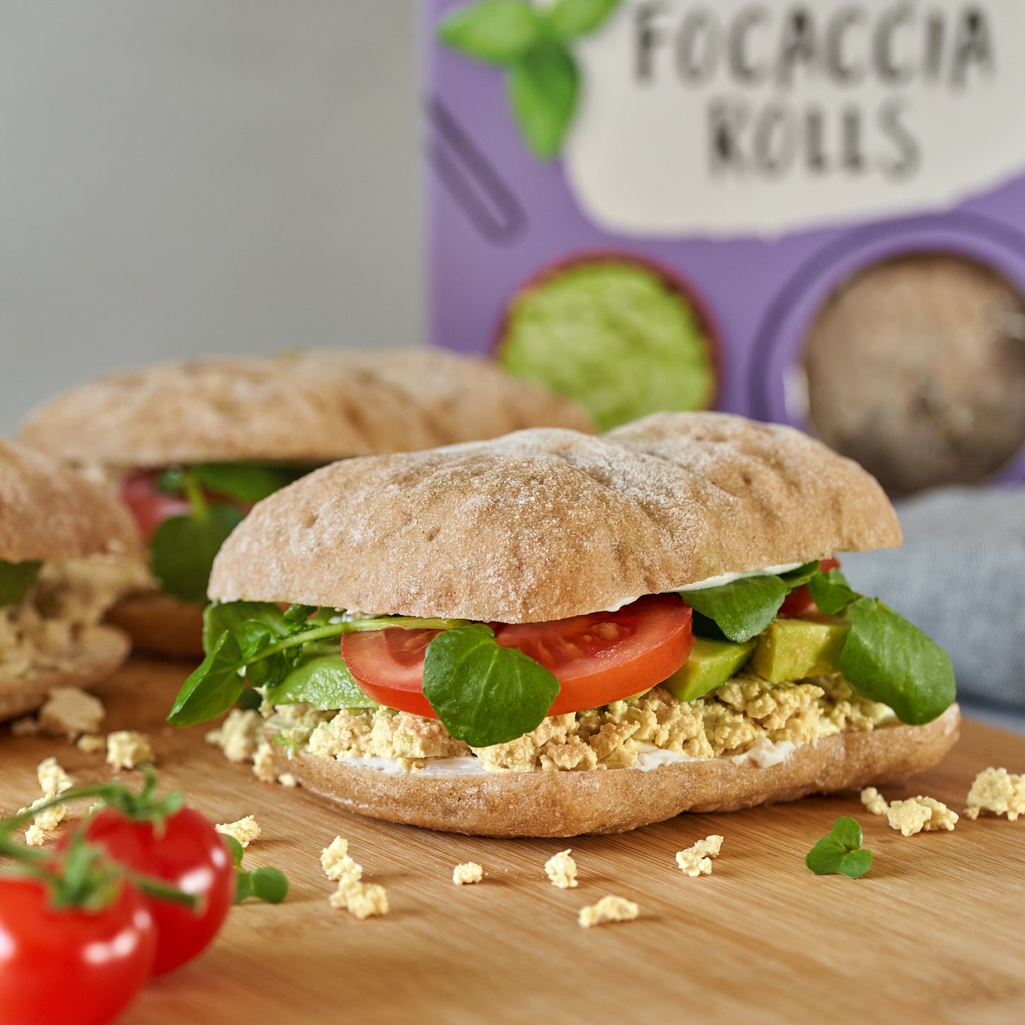 Amisa Organic Gluten Free Italian Style Focaccia Rolls (200g)