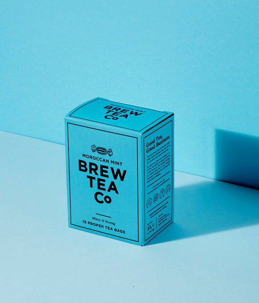 Brew Tea Co Moroccan Mint Tea Bags (15 Tea Bags)