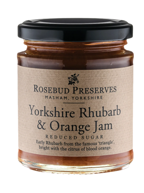 Rosebud Preserves Yorkshire Rhubarb & Orange Jam | 227g