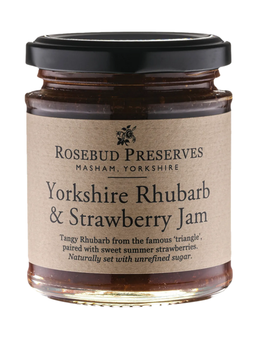 Rosebud Preserves Yorkshire Rhubarb & Strawberry Jam | 227g
