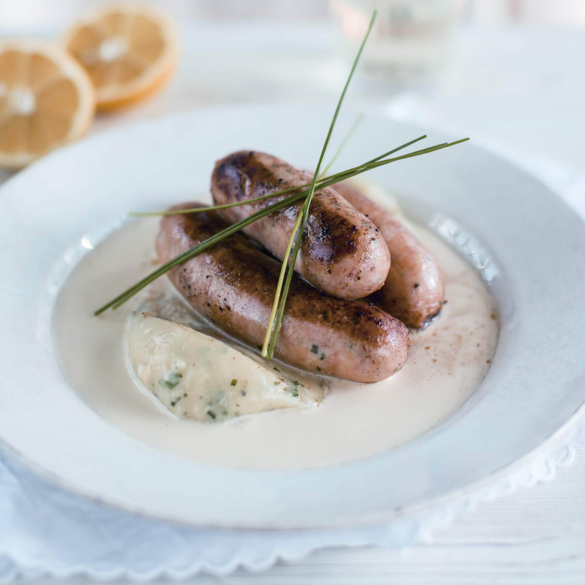 Smoked Salmon Sausages