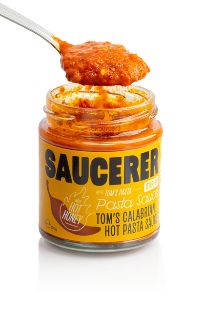 Saucerer Tom's Calabrian Hot Pasta Sauce (190g)
