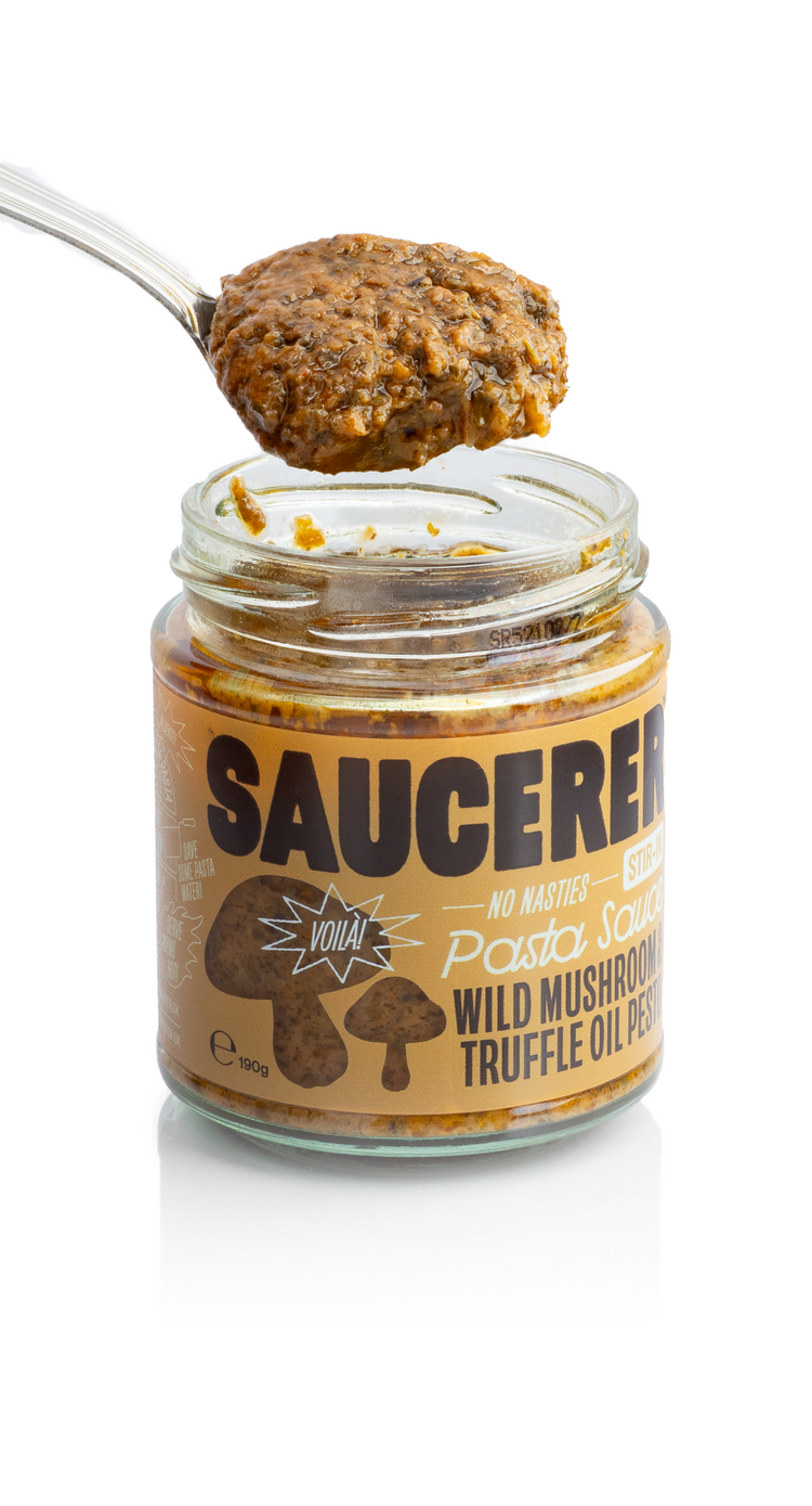 Saucerer Wild Mushroom & Truffle Pesto (190g)