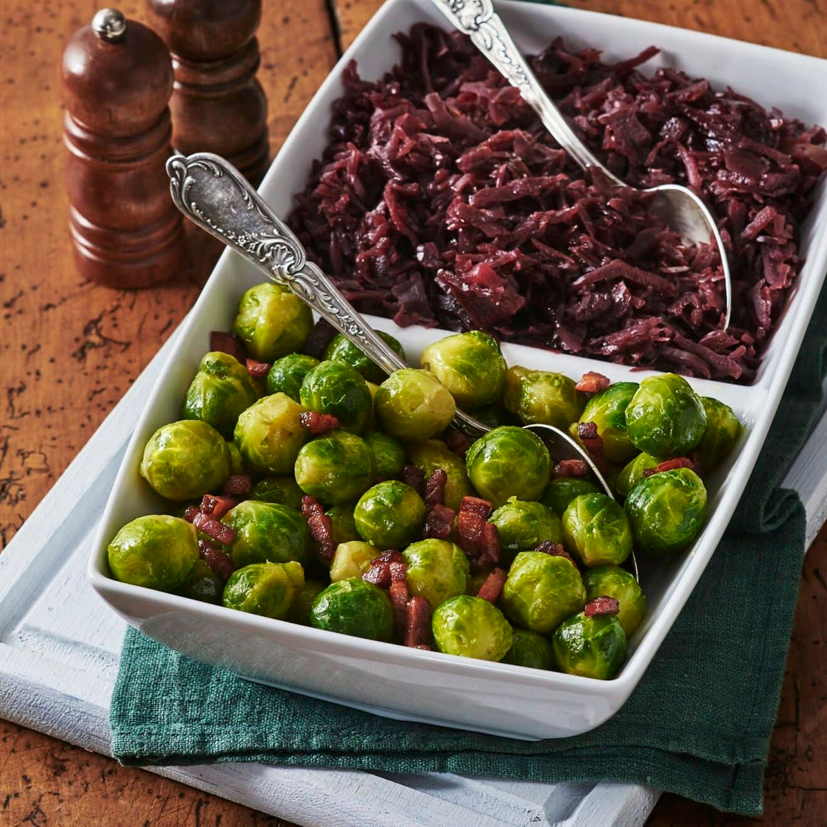Brussels Sprouts with Pancetta 500g