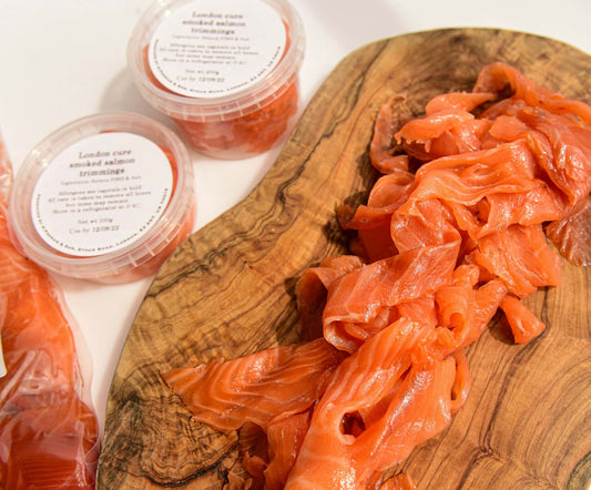 Smoked Salmon Trimmings 1kg Bag