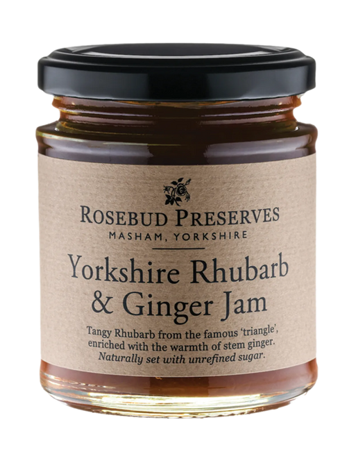 Rosebud Preserves Yorkshire Rhubarb & Ginger Jam | 227g