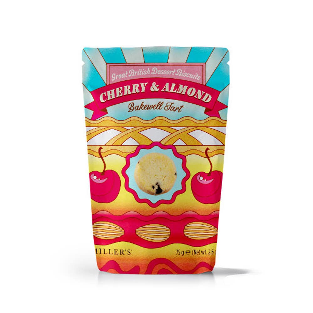 Artisan Biscuits Great British Dessert Biscuits Cherry & Almond Bakwell Tart (75g)