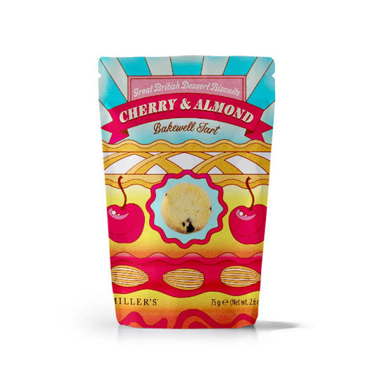 Artisan Biscuits Great British Dessert Biscuits Cherry & Almond Bakwell Tart (75g)