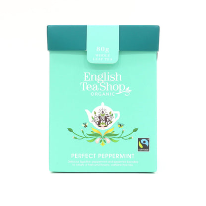 English Tea Shop Organic Perfect Peppermint Whole Leaf Tea (80g)