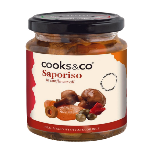 Cooks & Co Saporiso - Mixed Vegetables in Oil (280g)