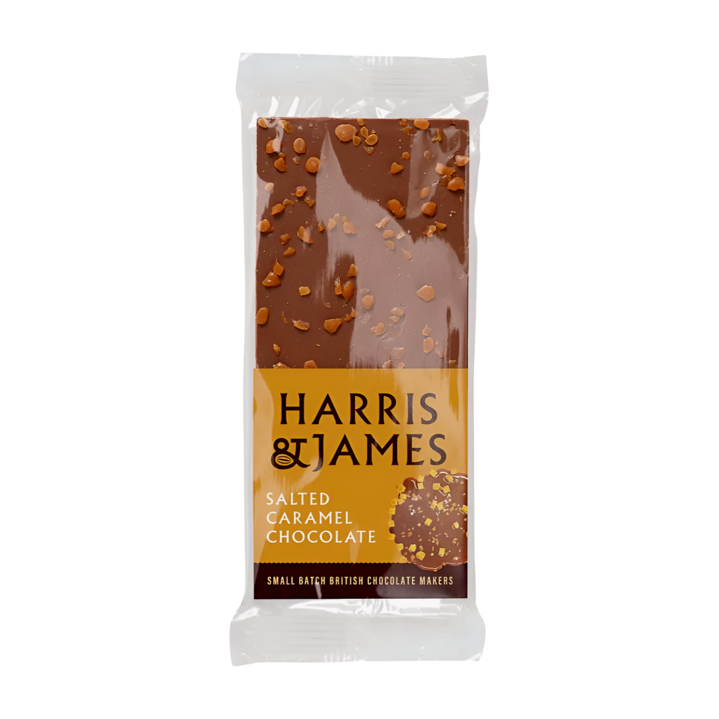 Harris & James Salted Caramel Chocolate Bar (100g)