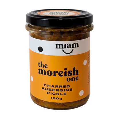 Miam The Moreish One: Charred Aubergine Pickle (190g)