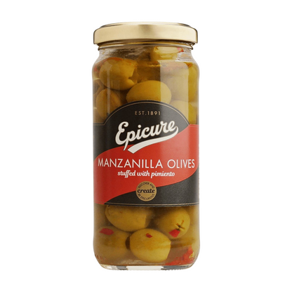 Epicure Manzanilla Olives Stuffed with Pimento (235g)