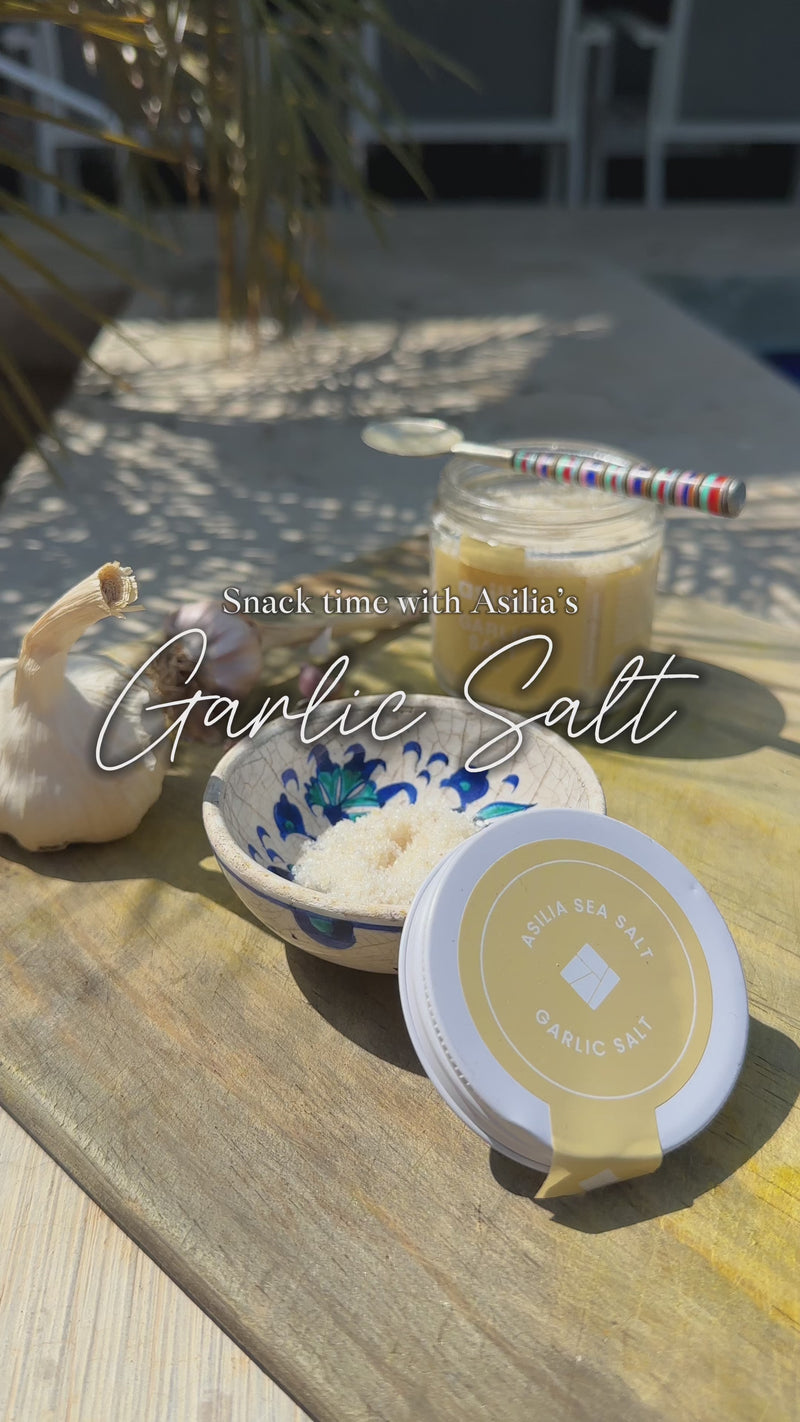 Asilia Sea Salt Garlic Salt Tub (1kg)