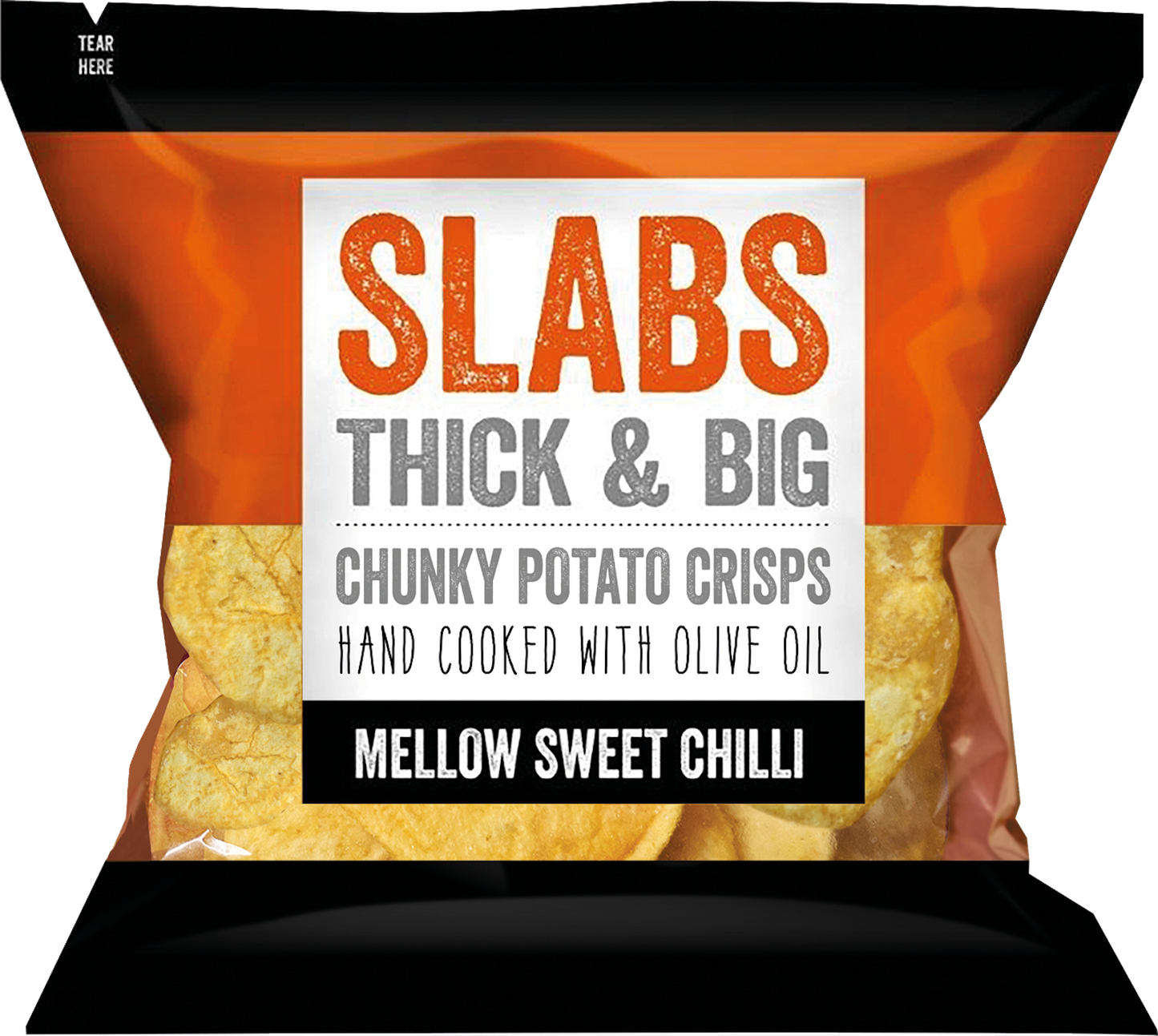 Slabs Mellow Sweet Chilli Chunky Potato Crisps (80g)