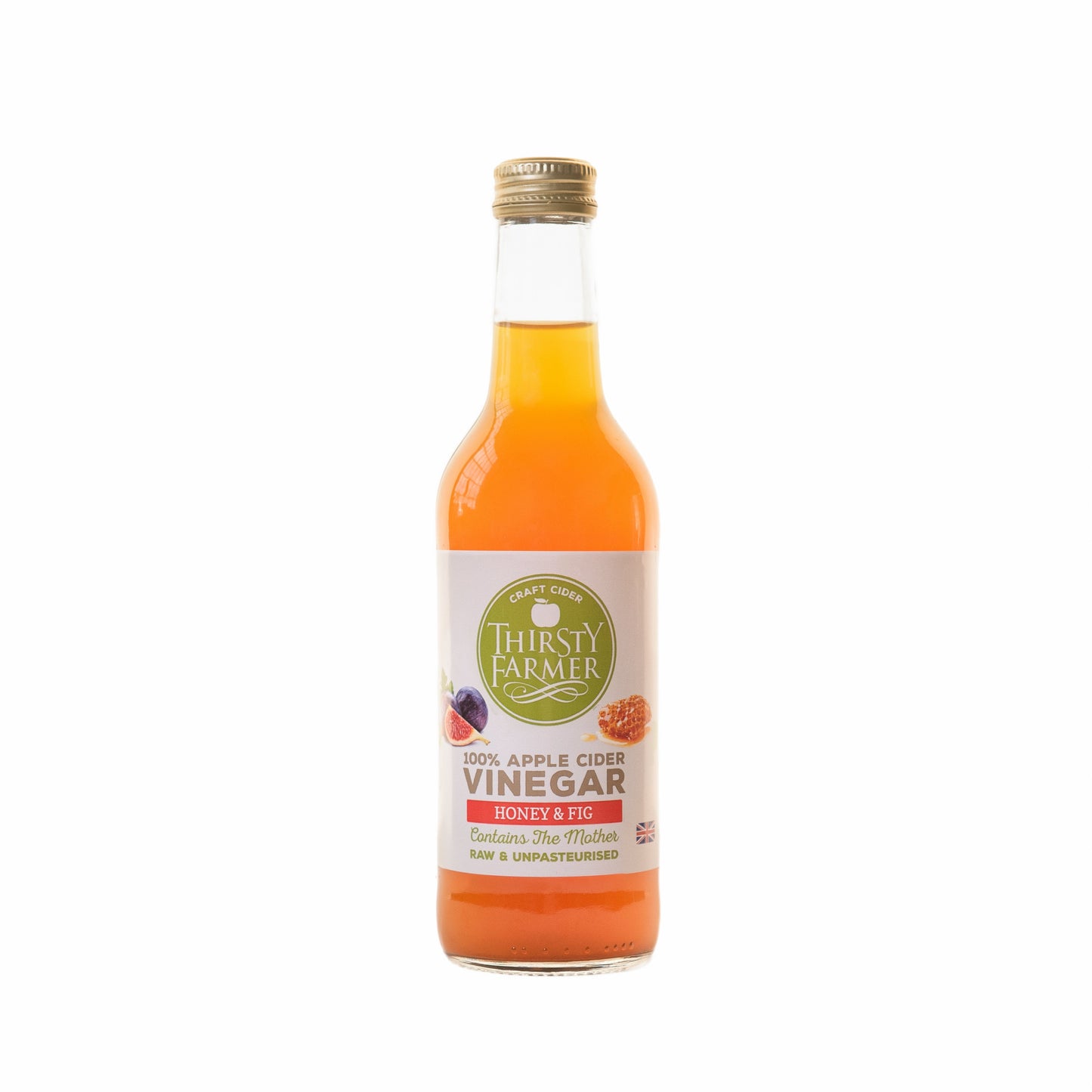 Thirsty Farmer Apple Cider Vinegar with Honey & Fig (330ml)
