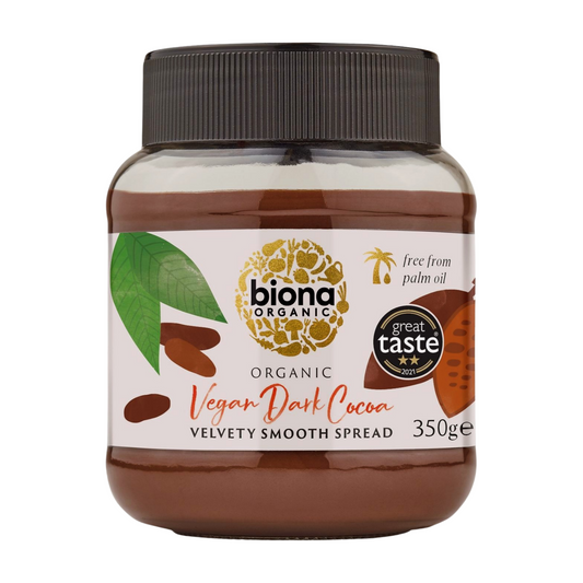 Biona Organic Vegan Dark Cocoa Smooth Spread (350g)