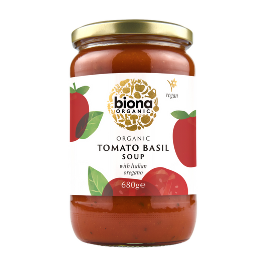 Biona Organic Tomato Basil Soup (680g)
