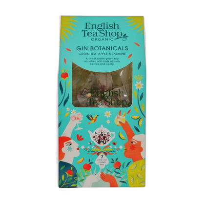 English Tea Shop Organic Green Tea, Apple & Jasmine Gin Botanicals (14g)