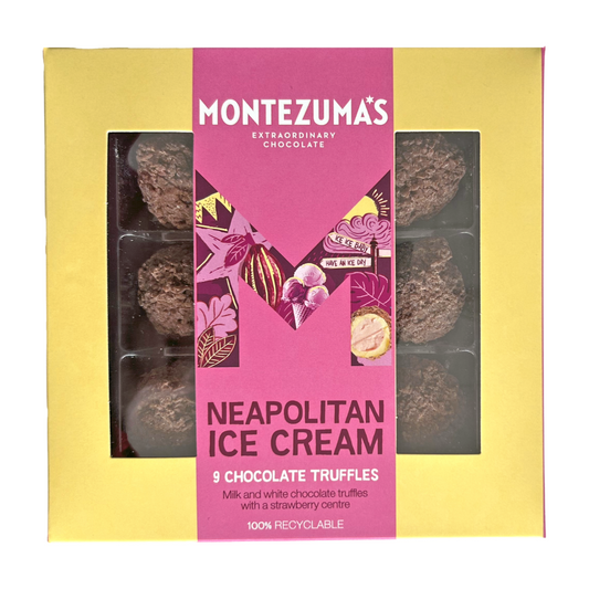 Montezuma's Neapolitan Ice Cream Chocolate Truffles (140g)