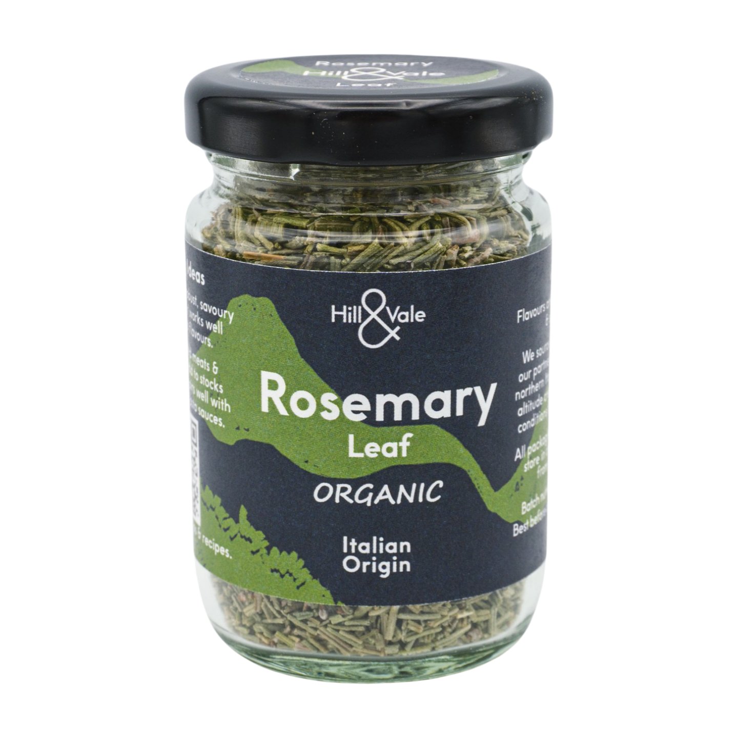 Hill & Vale Organic Rosemary Leaf (22g)
