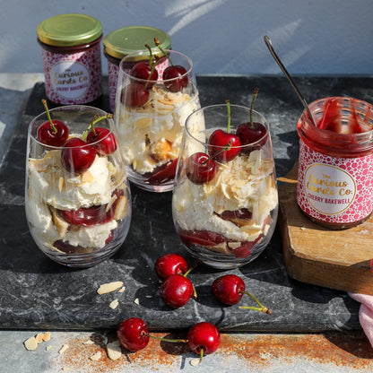 The Curious Curds Co. Cherry Bakewell Curd (210g)