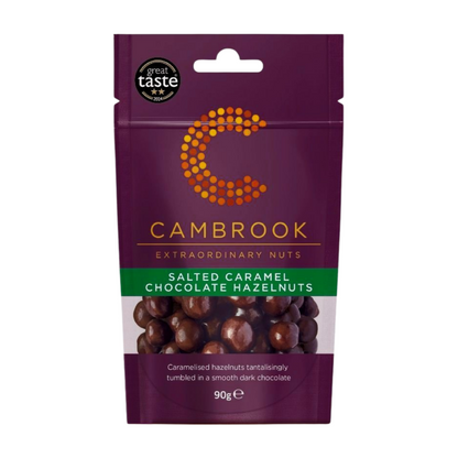 Cambrook Salted Caramel Chocolate Hazelnuts (90g)